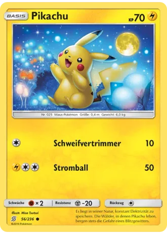 Pikachu #56/236 — Bund der Gleichgesinnten