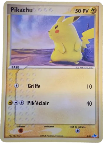 Pikachu #6/10 — EX Kit dresseur (Latios)