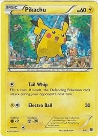 Pikachu #6 — McDonald's Collection 2015