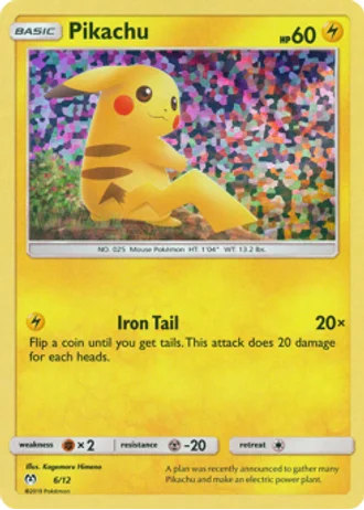 Pikachu #6 — McDonald's Collection 2019