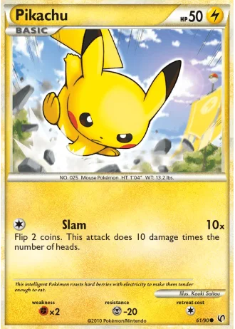 Pikachu #61/90 — Senza Paura