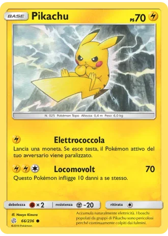 Pikachu #66 — Eclissi Cosmica