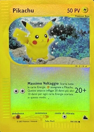 Pikachu #84 — Skyridge