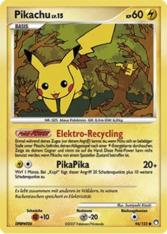 Pikachu #94 — Geheimnisvolle Schätze