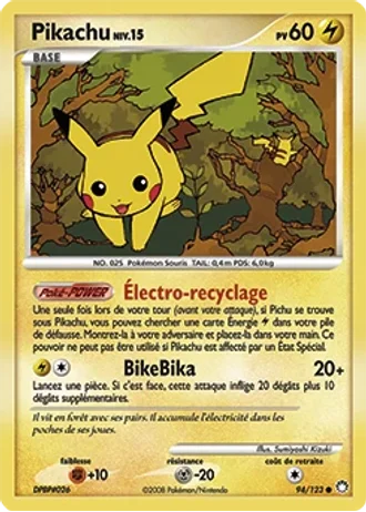 Pikachu #94 — Trésors Mystérieux