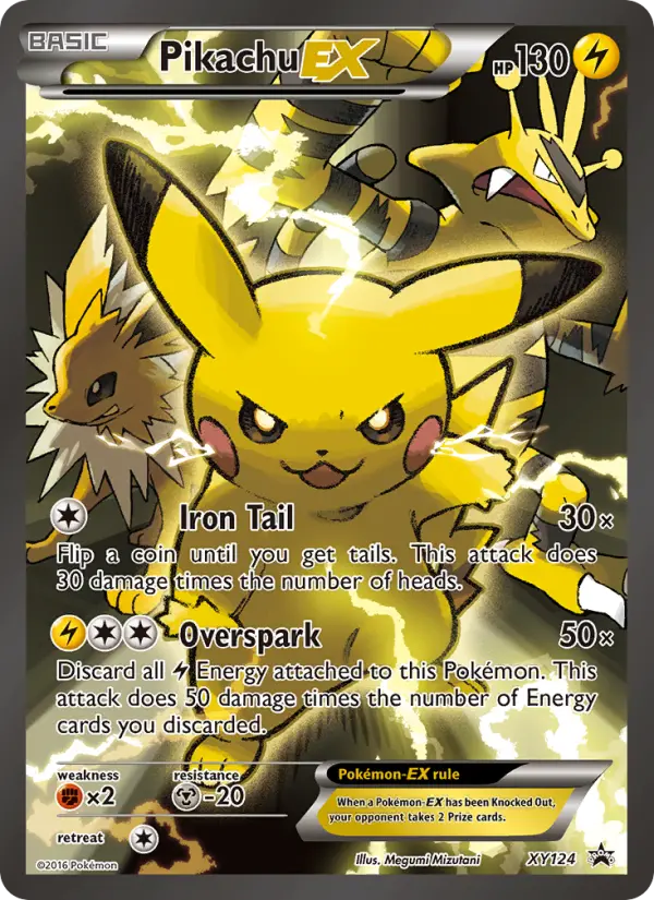 Pikachu EX XY124 — XY Promos