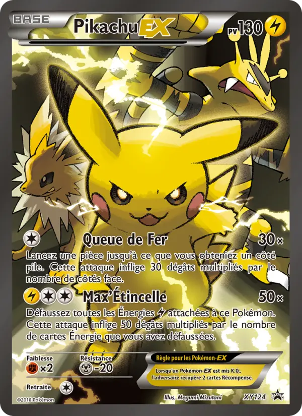 Pikachu EX XY124 — XY Promos
