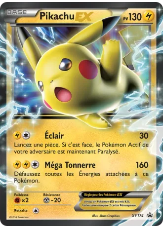 Pikachu EX XY174 — XY Promos