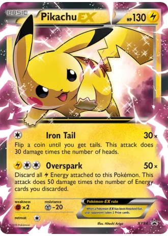 Pikachu EX XY84 — XY Promos