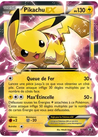 Pikachu EX XY84 — XY Promos