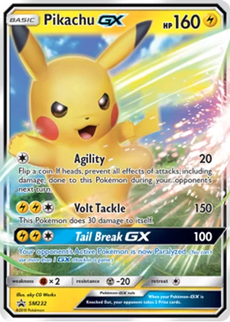 Pikachu GX SM232 — Sun & Moon Promos