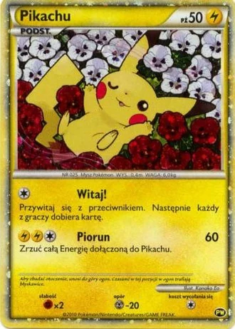 Pikachu — Pikachu World Collection 2010