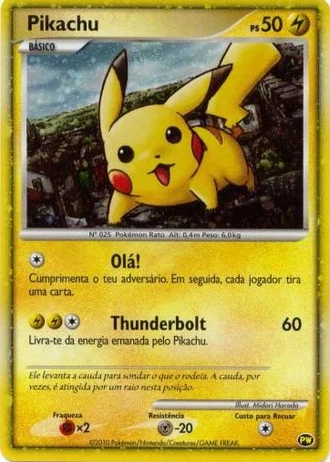 Pikachu — Pikachu World Collection 2010