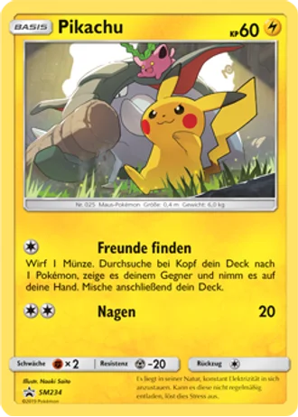 Pikachu SM234 — Sonne & Mond Promos