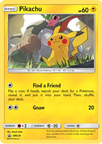 Pikachu SM234 — Sun & Moon Promos