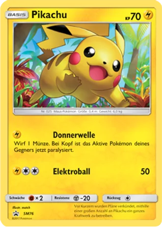 Pikachu SM76 — Sonne & Mond Promos