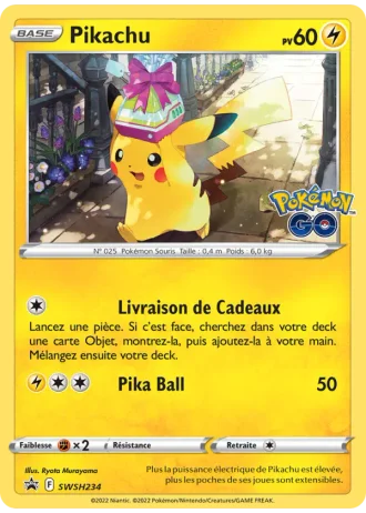 Pikachu SWSH234 — Épée & Bouclier Promos