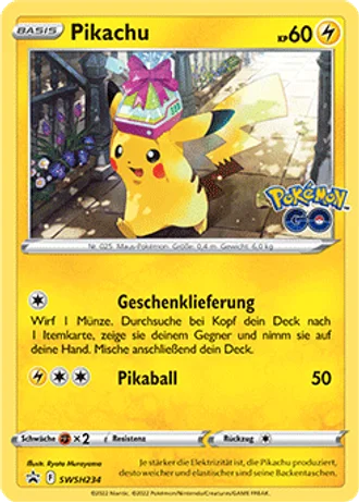 Pikachu SWSH234 — Schwert & Schild Promos