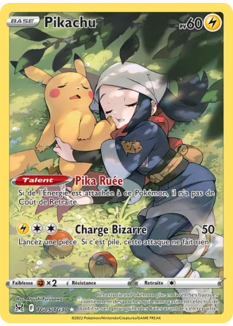 Pikachu TG05 — Galerie des Dresseurs (Origine Perdue)