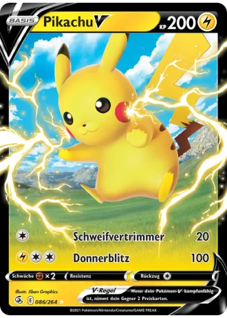 Pikachu V #86/264 — Fusionsangriff