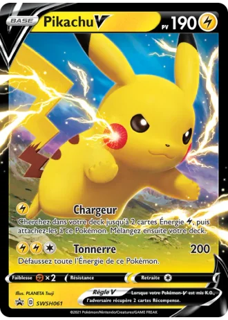 Pikachu V SWSH061 — Épée & Bouclier Promos