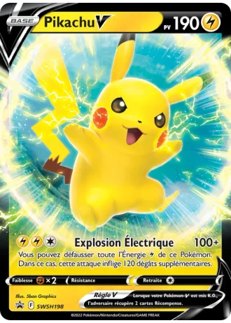 Pikachu V SWSH198 — Épée & Bouclier Promos