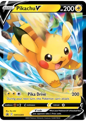 Pikachu V SWSH285 — Sword & Shield Promos