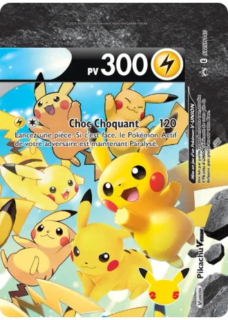 Pikachu V UNION SWSH140 — Épée & Bouclier Promos