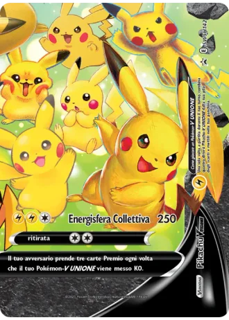 Pikachu V UNIONE SWSH142 — Spada e Scudo Promos