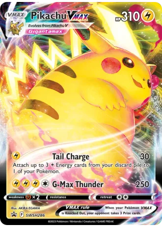 Pikachu VMAX SWSH286 — Sword & Shield Promos