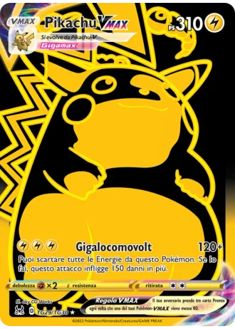 Pikachu VMAX TG29 — Galleria degli Allenatori (Origine Perduta)