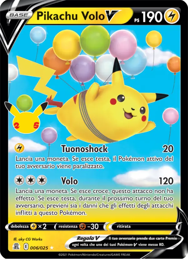 Pikachu Volo V #6 — Gran Festa