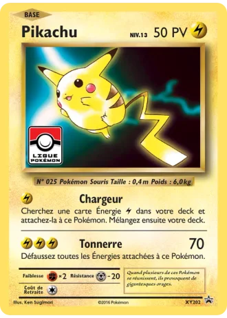 Pikachu XY202 — XY Promos