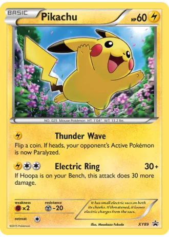 Pikachu XY89 — XY Promos