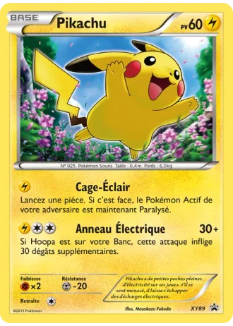 Pikachu XY89 — XY Promos