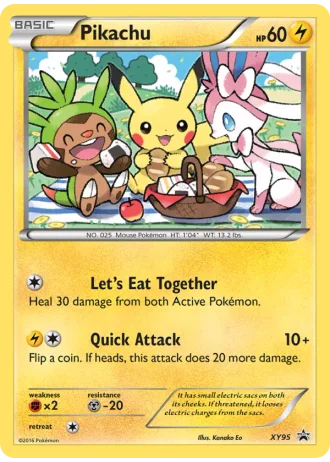 Pikachu XY95 — XY Promos