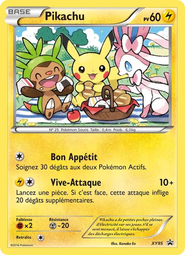 Pikachu XY95 — XY Promos