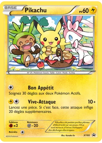 Pikachu XY95 — XY Promos