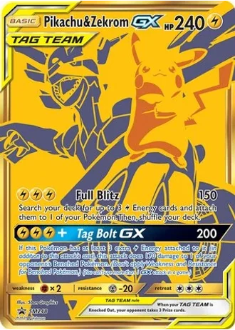 Pikachu & Zekrom GX SM248 — Sun & Moon Promos
