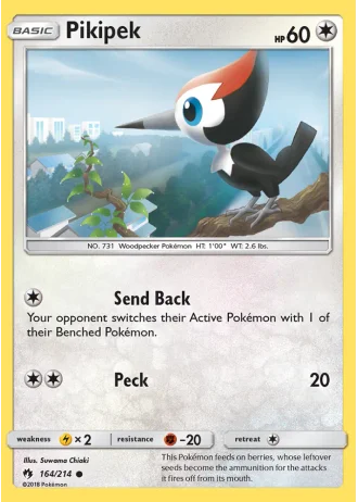 Pikipek #164/214 — Lost Thunder