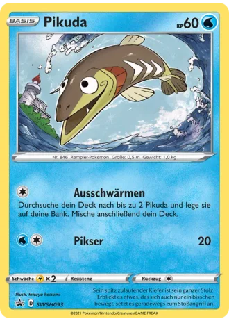 Pikuda SWSH093 — Schwert & Schild Promos