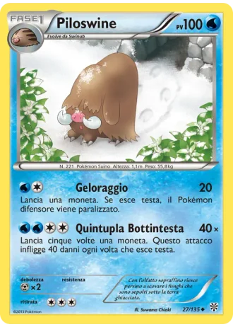 Piloswine #27 — Uragano Plasma