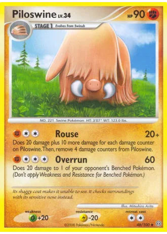 Piloswine #46/100 — Fronte di Tempesta