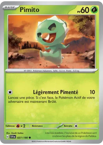 Pimito #027/198 — Écarlate et Violet