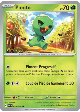 Pimito #028/198 — Écarlate et Violet