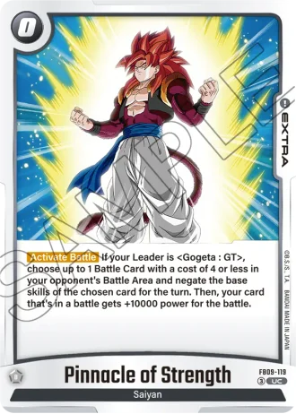 Pinnacle of Strength  FB09-119 — Dual Evolution (FB09)