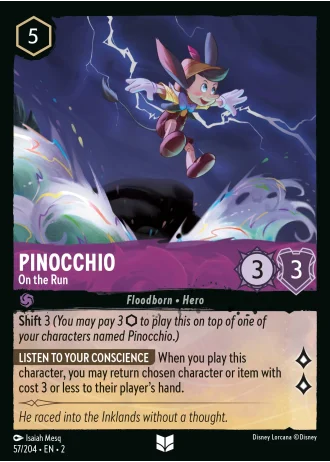 Pinocchio - On the Run #57/204 — Rise of the Floodborn
