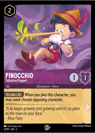 Pinocchio - Talkative Puppet #32/204 — Rise of the Floodborn