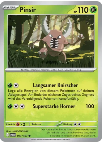 Pinsir #003 — Maskerade im Zwielicht