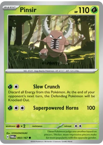 Pinsir #003 — Twilight Masquerade
